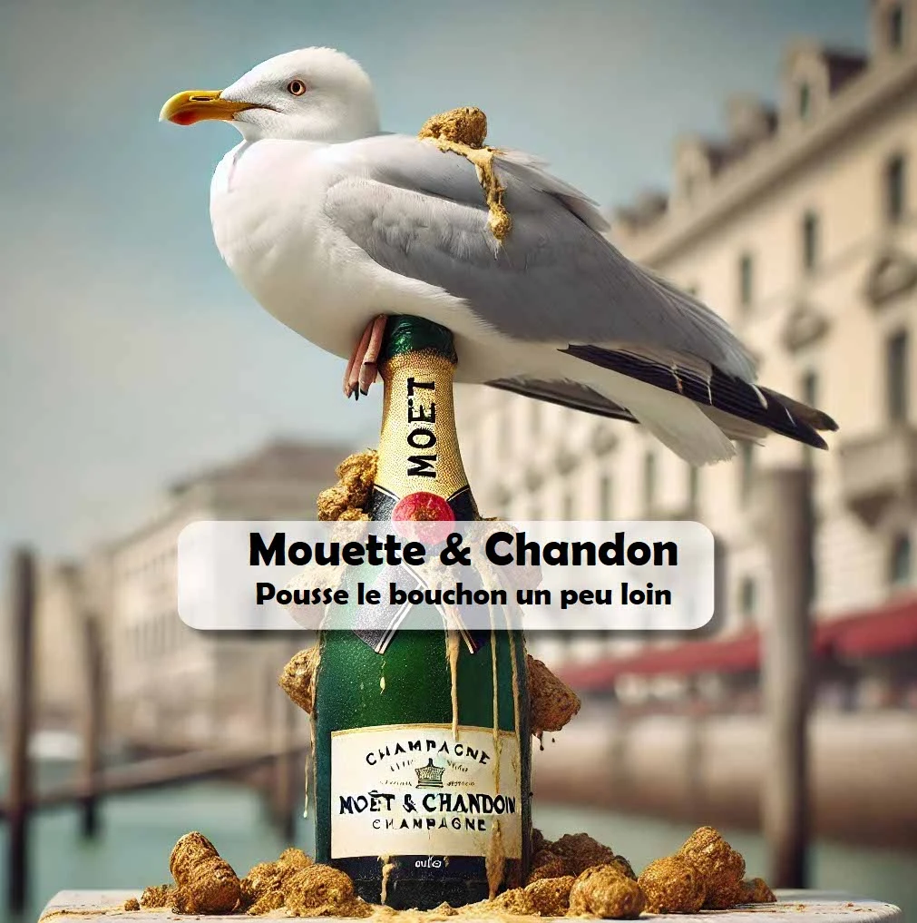 parodie moet et chandon www.coupsdepub.fr