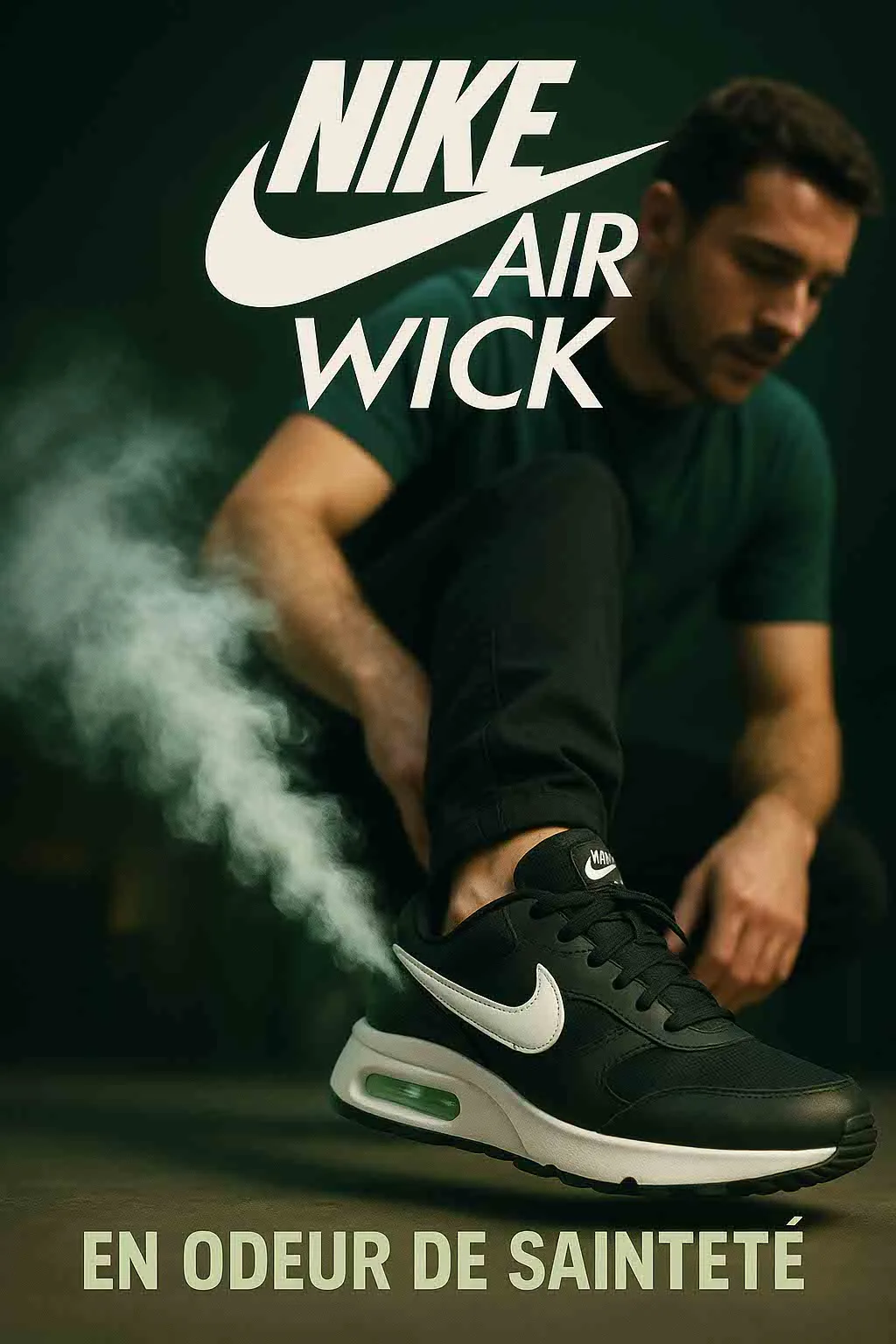 parodie crossover de nike air et de air wick www.coupsdepub.fr
